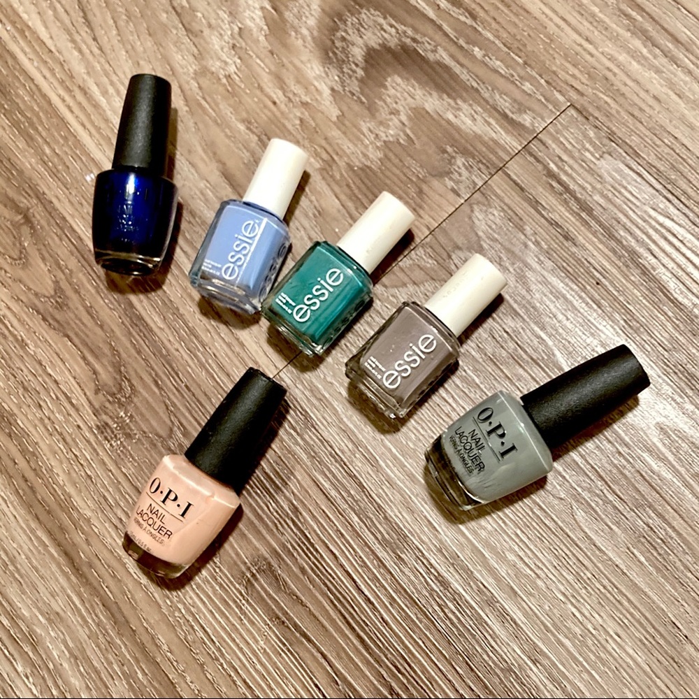 Essie and OPI nail care set